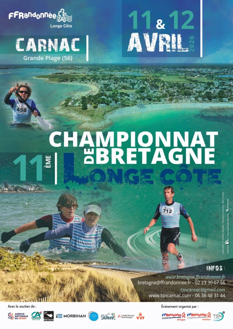 FFRando bretagne affiche 11eme championnat longe cote