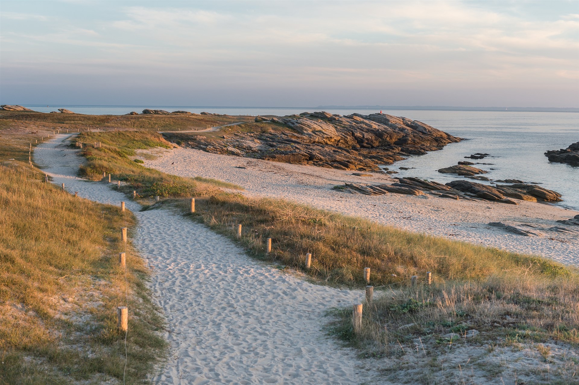 L'air vivifiant de la mer et les éclats d'embruns sur la presqu'île de Quiberon